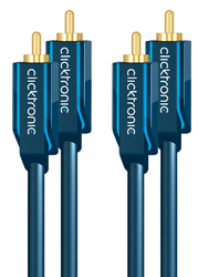 Clicktronic 70379 RCA male - RCA male 2m