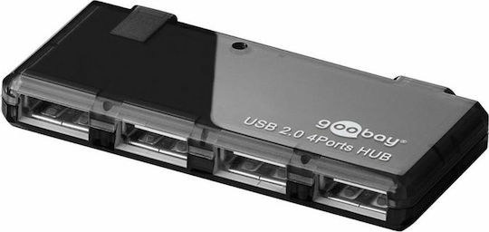 Goobay USB Хъб 4 Порта USB 2.0 с Връзка USB-A