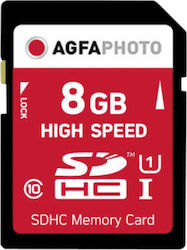 AgfaPhoto SDHC 8GB Class 10 U1 V10 High Speed