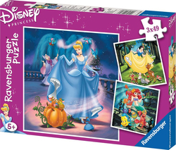 Disney: Princesses 3x49pcs Ravensburger