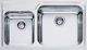 Franke New Infinito INX 620-N 3011462101 Drop-In Sink Right Inox Satin W86xD50cm Silver