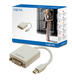 LogiLink CV0037 Μετατροπέας mini DisplayPort male σε DVI-I female Λευκό 1τμχ