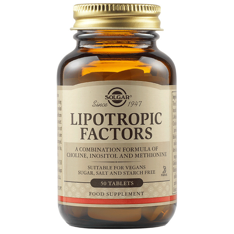 Solgar Lipotropic Factors 50 ταμπλέτες
