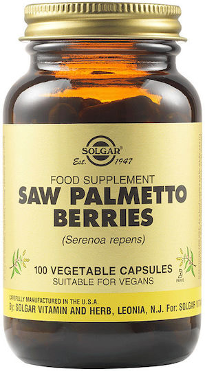 Solgar Saw Palmetto Berries 520mg 100 κάψουλες