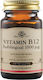 Solgar Vitamin B12 Vitamin für die Gesundheit des Nervensystems 1000mcg 100 Sublingualtabletten