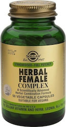 Solgar Herbal Female Complex Supplement for Menopause 50 veg. caps 033984041639