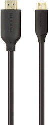 Belkin HDMI 1.4 Cable HDMI male - mini HDMI male 1m Μαύρο