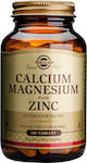 Solgar Calcium Magnesium Plus Zinc 100 ταμπλέτες