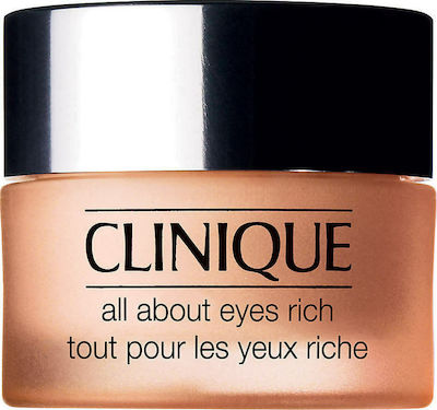 Clinique All About Eyes Cremă-Gel Cremă Pentru Ochi împotriva pentru Cearcăne 15ml