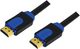 LogiLink HDMI 1.4 Cable HDMI male - HDMI male 2m Μαύρο