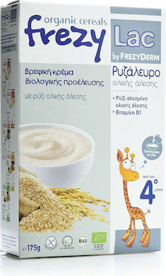 Frezyderm Babycreme Ρυζάλευρο Ολικής Άλεσης Glutenfrei für 4m+ 175gr