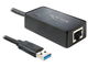 DeLock 62121 USB-C Адаптер за Мрежа с Проводниково Свързване Gigabit Ethernet