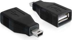 DeLock 65277 mini USB male σε USB-A female