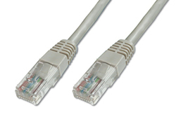 Digitus U/UTP Kat.5e Ethernet-Netzwerkkabel 20m Gray 1Stück