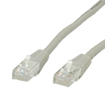 Roline U/UTP Cat.6 Καλώδιο Δικτύου Ethernet 5m Γκρι