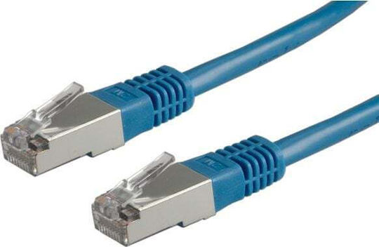 Roline S/FTP Cat.6 (Gigabit) Καλώδιο Δικτύου Ethernet 2m Μπλε