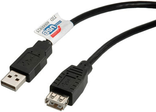 Roline USB 2.0 Cable USB-A male - USB-A female 3m (11.02.8960)