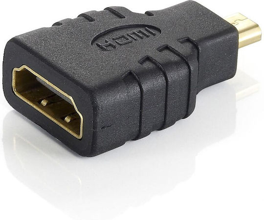Equip 118915 Μετατροπέας micro HDMI male σε HDMI female 1τμχ