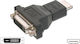 Digitus AK-330505-000-S Μετατροπέας HDMI male σε DVI-I female 1τμχ