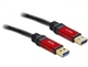 DeLock USB 3.0 Cablu USB-A - USB-A Negru 2m 82745