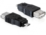 DeLock Конвертор микро USB мъжки към USB-A женски 1бр (65325)