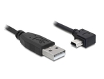 DeLock USB 2.0 Kabel USB-A-Stecker - Mini-USB-B-Stecker Schwarz 3m 82683