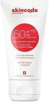 Skincode Essentials Sun Protection Lotion Wasserdicht Sonnencreme Creme Gesicht SPF50 50ml