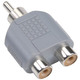 Bandridge BAP124 Μετατροπέας RCA male σε RCA female Γκρι 1τμχ