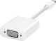 Apple MB572 Μετατροπέας mini DisplayPort male σε VGA female Λευκό 1τμχ
