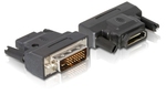 DeLock Конвертор DVI-D мъжки към HDMI женски 1бр (65024)