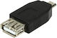 LogiLink AU0029 Konverter Micro-USB männlich zu USB-A weiblich 1Stück