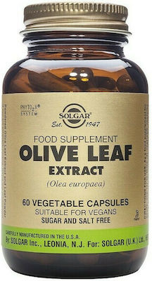 Solgar Olive Leaf Extract 60 capsule veget
