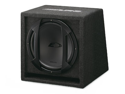 Alpine Auto-Subwoofer 12" 200W RMS mit Gehäuse