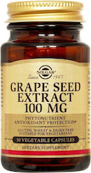 Solgar Grape Seed Extract Phytonutrient Antioxidant Protection 30 φυτικές κάψουλες