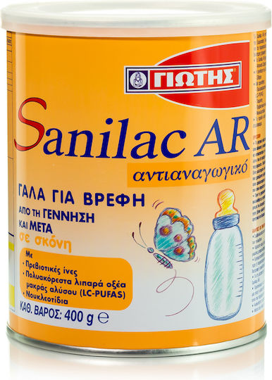 Γιώτης Αντιαναγωγικό Γάλα σε Σκόνη Sanilac AR για 0+ Μηνών 400gr