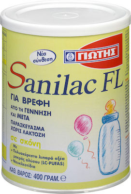 Γιώτης Milchnahrung Sanilac FL für 0m+ 400gr