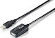 Equip USB 2.0 Kabel USB-A-Stecker - USB-A-Buchse Schwarz 5m 133336