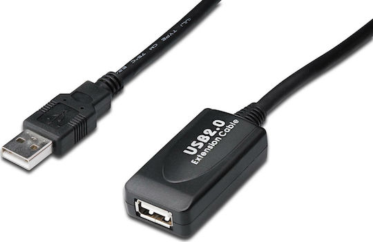 Digitus 25m USB 2.0 Cable A-Male to A-Female (DA-73103)