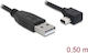 DeLock 0.5m USB 2.0 Cable A-Male to mini B-Male (82680)