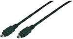 LogiLink FireWire Cable 4-pin male to 4-pin male 3m