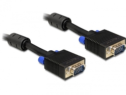 DeLock Kabel VGA-Stecker - VGA-Stecker Schwarz 2m (82557)