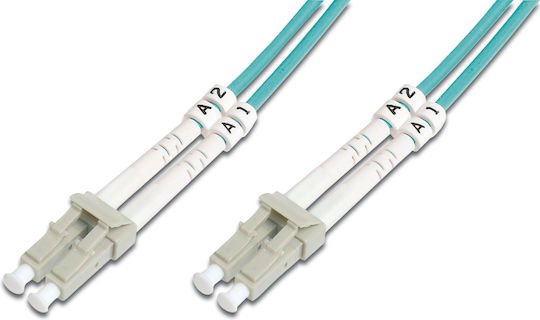 Digitus Fiber Optic Cable LC-LC 5m Turquoise 1pcs