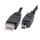 Roline IEEE 1394 Fire Wire cable, 6/4pin, 3m