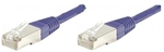 Equip S/FTP Cat.6a Ethernet Network Cable 15m Purple 1pcs