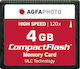 AgfaPhoto CompactFlash 4GB Viteză mare