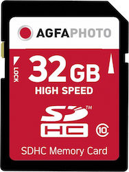 AgfaPhoto SDHC 32GB Clasa 10 U1 V10 UHS-I