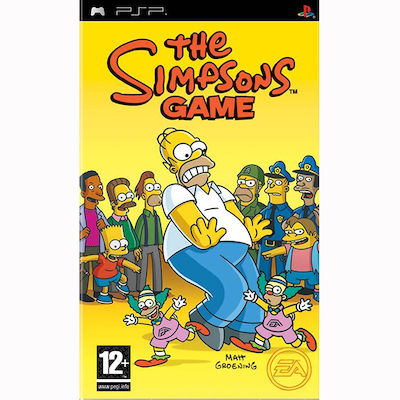 psp game simpsons