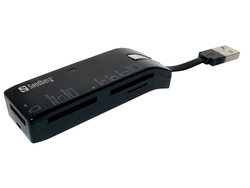 Sandberg Cititor de Carduri USB 2.0 pentru /S/D/ /m/i/c/r/o/S/D/ /M/e/m/o/r/y/S/t/i/c/k/ / / /