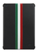 Trexta Snap On Stripes Back Cover Leather Black for iPad mini 1 2 3