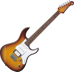 Yamaha PAC-212VFM Electric Guitar Stratocaster with HSS Pickup Configuration Brown G000.00171